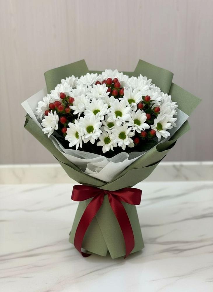 Букет цветов из: Хризантемы в Атепцево