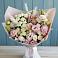 Букет цветов из: Альстромерии и Розы в Атепцево