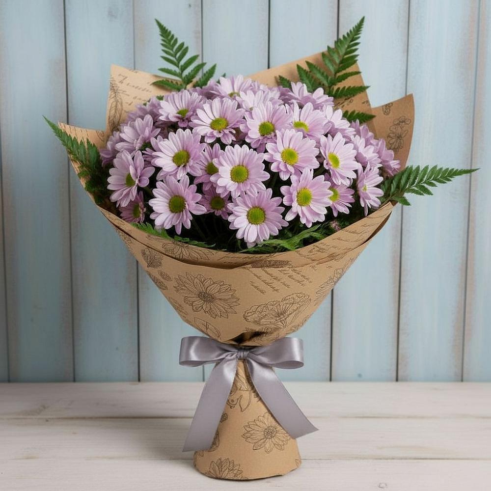 Букет цветов из: Хризантемы в Атепцево