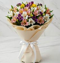 Букет цветов из:  Альстромерии в Атепцево