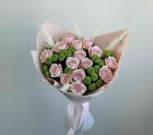 Букет цветов из:  Розы и Хризантемы в Атепцево