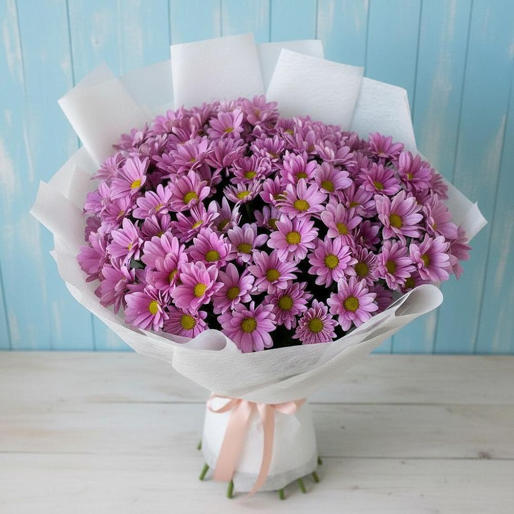 Букет цветов из: Хризантемы в Атепцево