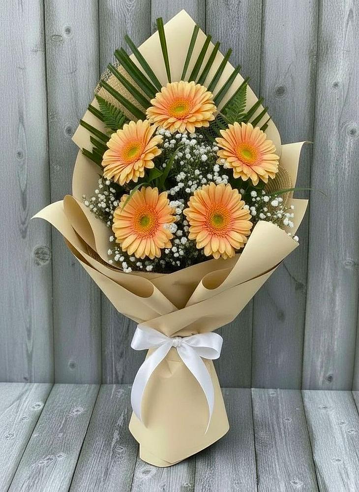 Букет цветов из: Герберы в Атепцево