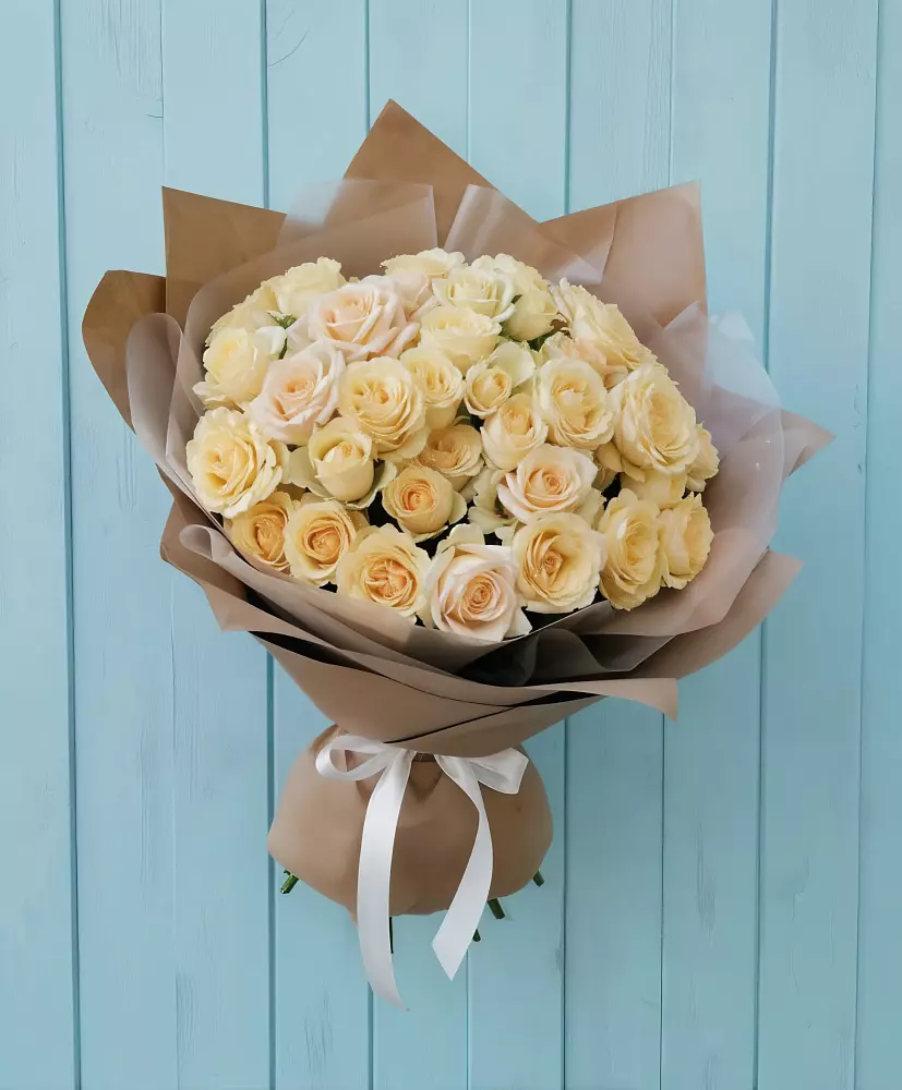 Букет Кремовое облако в Атепцево