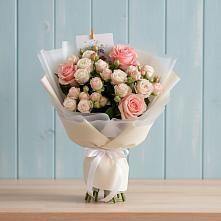 Букет цветов из:  Розы #REPLACE_PRED# Атепцево