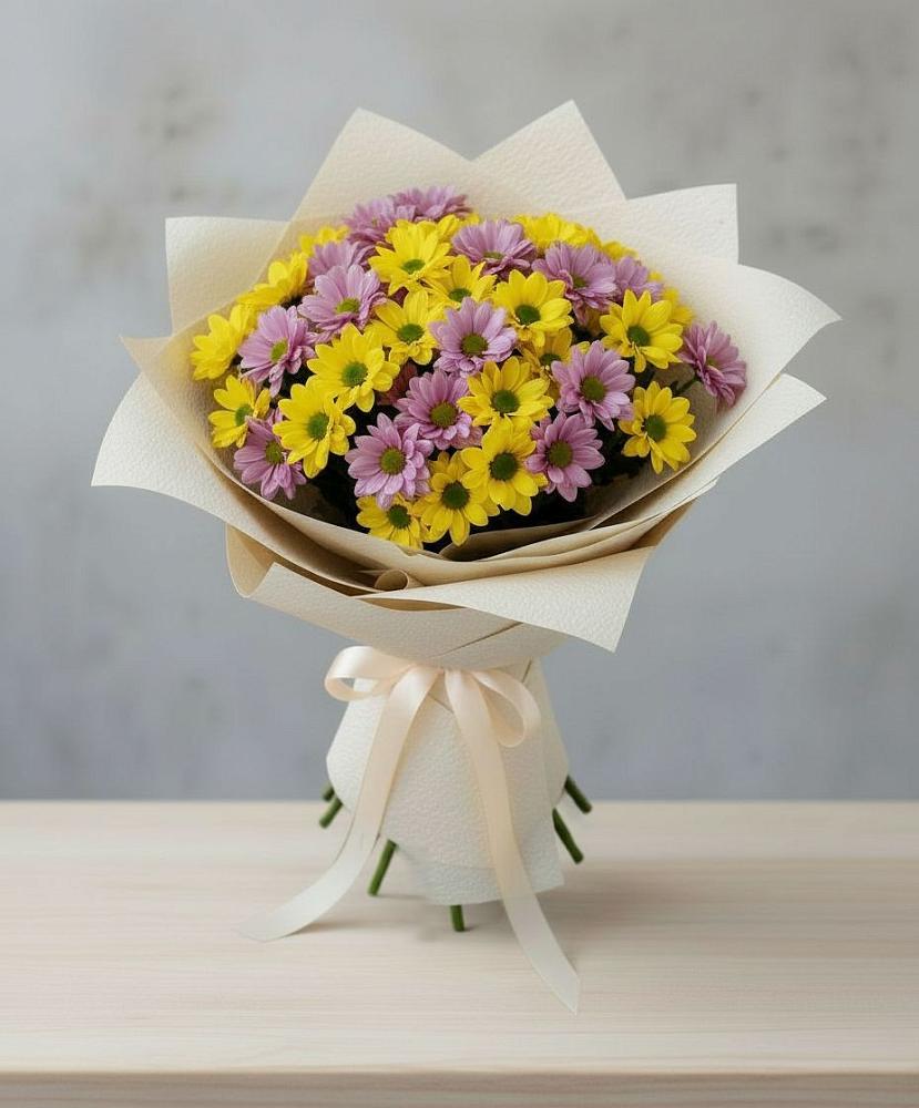 Букет цветов из: Хризантемы в Атепцево